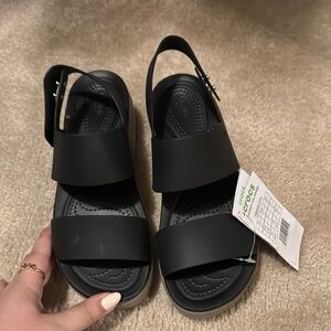 Crocs Women's Black Sandals